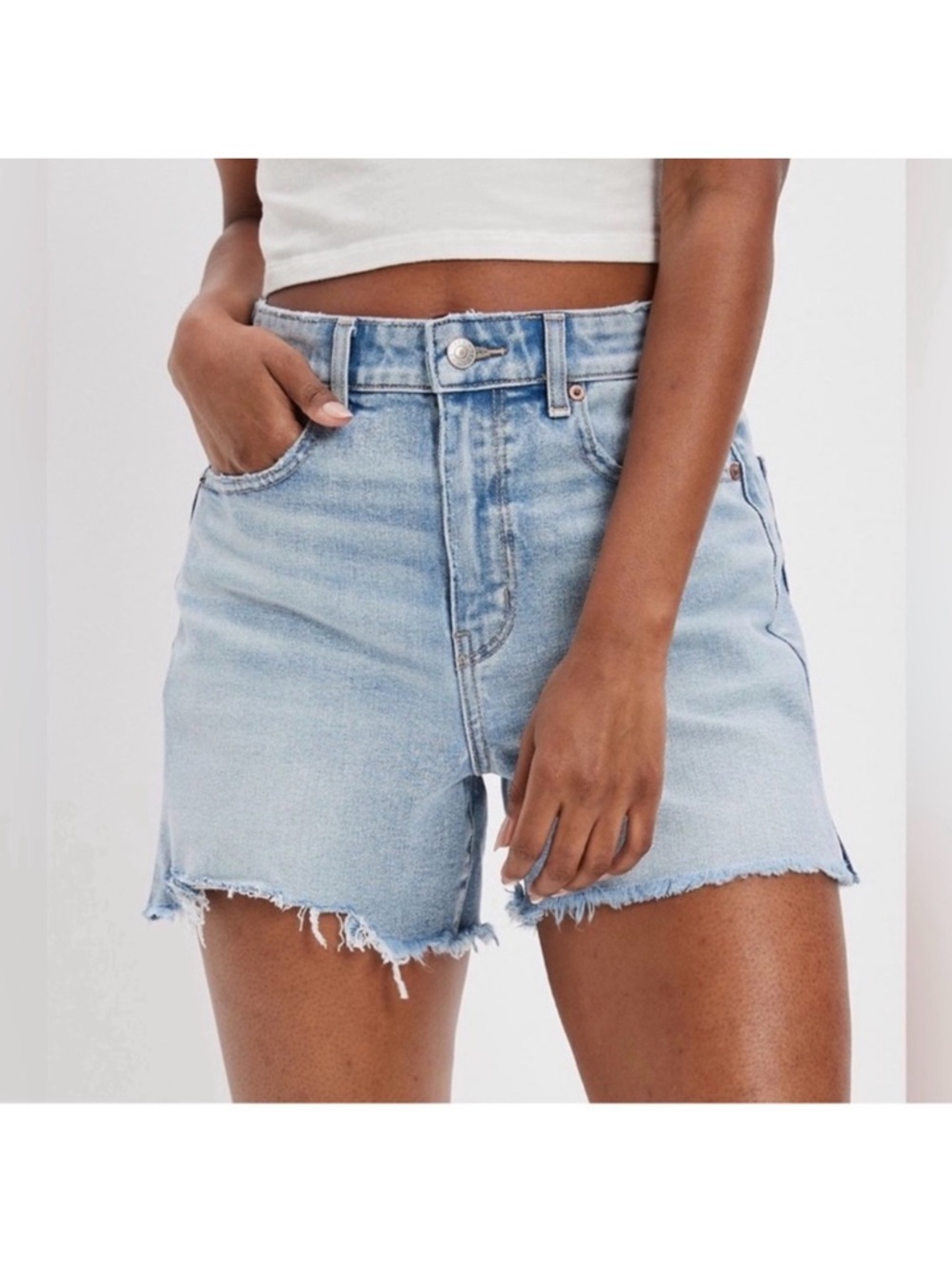 American Eagle Highest Rise Baggy Shorts